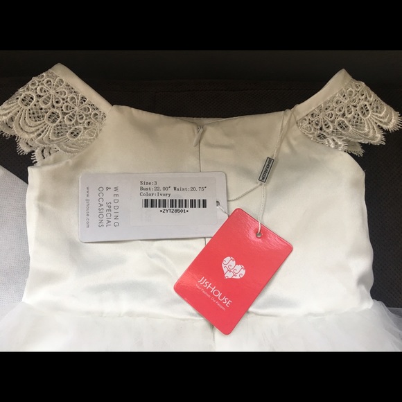 Toddler Girl Flower Girl Dress - Picture 4 of 5